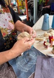 Sashiko Workshop with Yoshi: Mindful Sewing and Repair