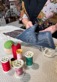 Sashiko Workshop with Yoshi: Mindful Sewing and Repair