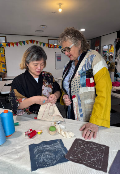 Sashiko Workshop with Yoshi: Mindful Sewing and Repair