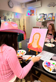 Sassy Sip and Paint with a Drag Queen Workshop