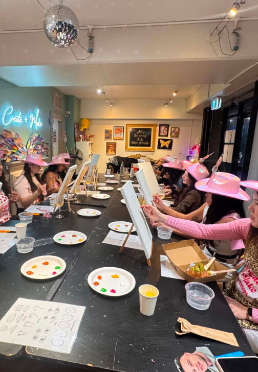 Sassy Sip and Paint with a Drag Queen Workshop