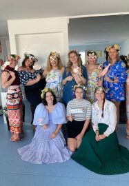 Saturday's in Bloom: Fresh Flower Crown Workshop