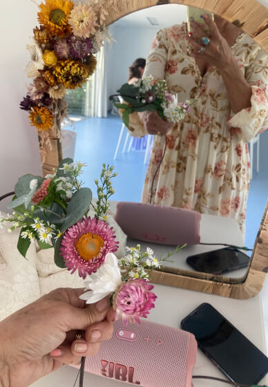 Saturday's in Bloom: Fresh Flower Crown Workshop