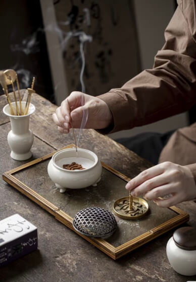 Scent Blending and Seal Incense Making Workshop