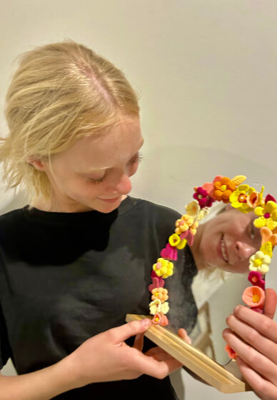 School Holiday All Day Workshop: Make a Mirror and Hair Clips