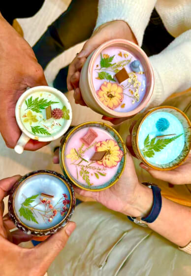 School Holiday Candle Making Workshop