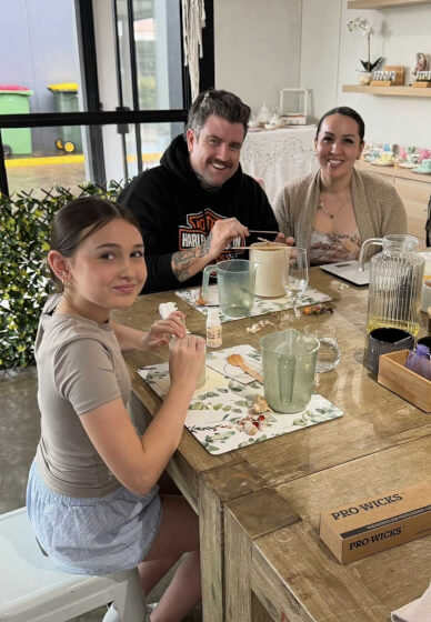 School Holiday Candle Workshop