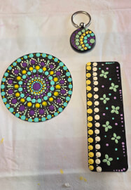 School Holiday Dot Mandala Art Workshop for Kids