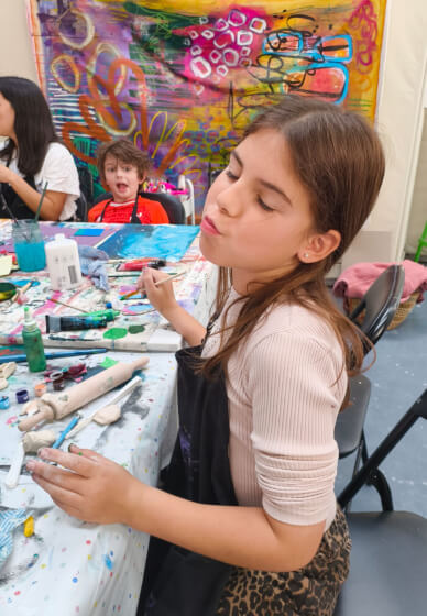 School Holiday Family Painting Class