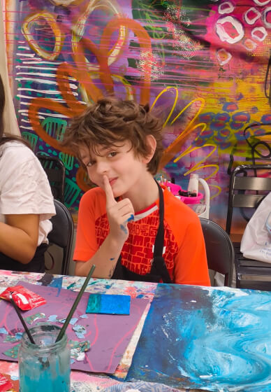 School Holiday Family Painting Class