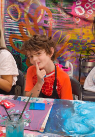 School Holiday Family Painting Class