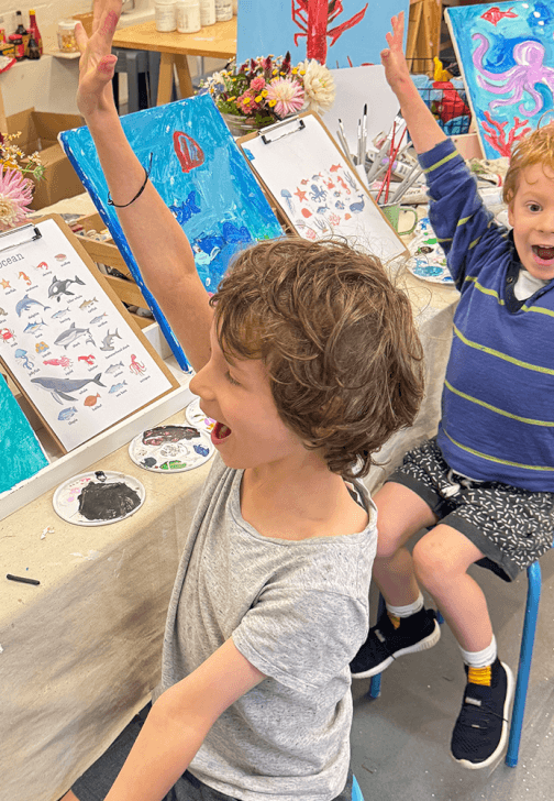 School Holiday Kids Art Club Workshop (Ages 4–12)