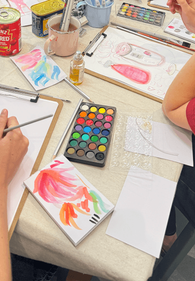 School Holiday Kids Art Club Workshop (Ages 4–12)