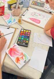 School Holiday Kids Art Club Workshop (Ages 4–12)