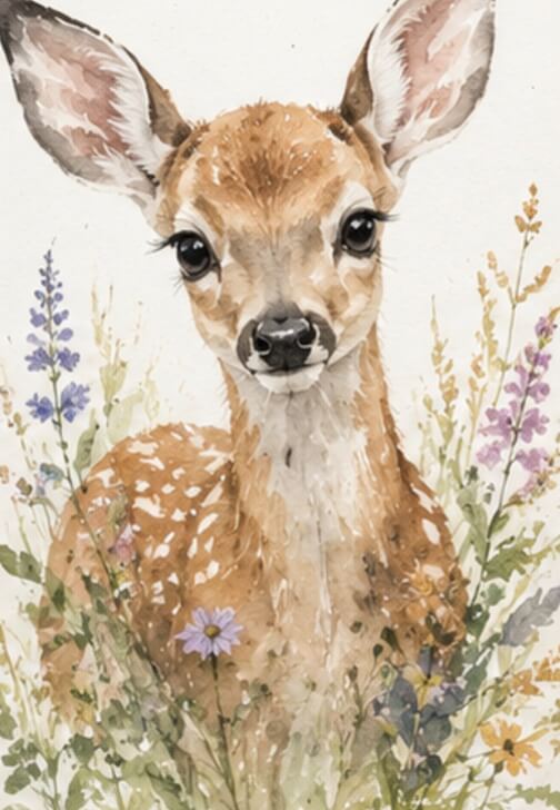 School Holiday Kids Art Workshop: Watercolour Animals and Creati