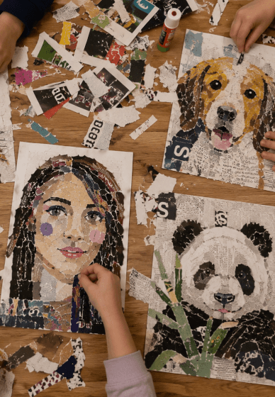 School Holiday Kids Art Workshop: Watercolour Animals and Creati