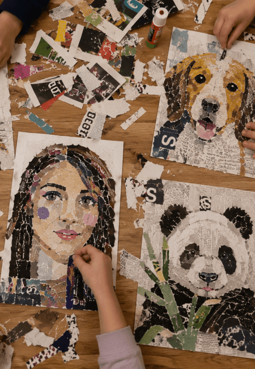 School Holiday Kids Art Workshop: Watercolour Animals and Creati