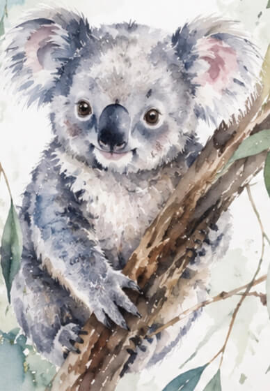 School Holiday Kids Art Workshop: Watercolour Animals and Creati
