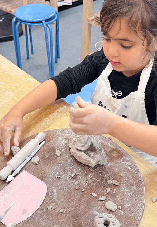 School Holiday Kids Clay Club Workshop (Ages 4–12)