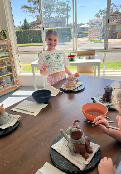 School Holiday Kids' Clay Pottery Class
