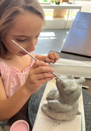 School Holiday Kids' Clay Pottery Class