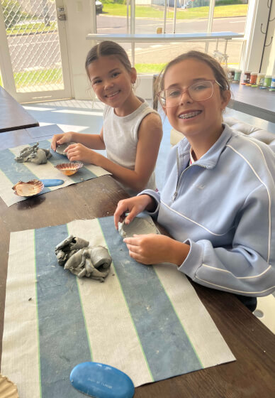 School Holiday Kids' Clay Pottery Class
