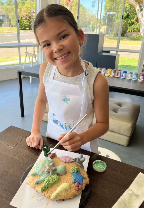 School Holiday Kids' Clay Pottery Class
