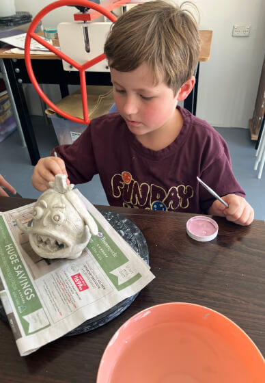 School Holiday Kids' Clay Pottery Class