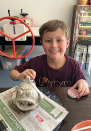 School Holiday Kids' Clay Pottery Class