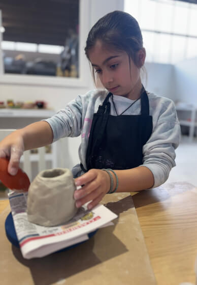 School Holiday Kids Mug Making Class