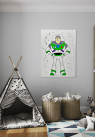 School Holiday Paint Party. Paint Buzz Lightyear