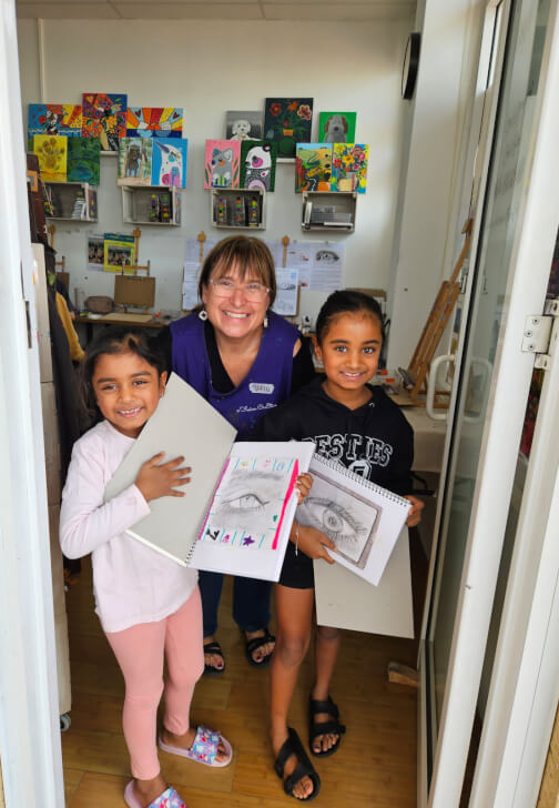 School Holiday Painting Class for Kids