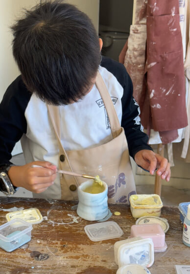 School Holiday Pottery Class