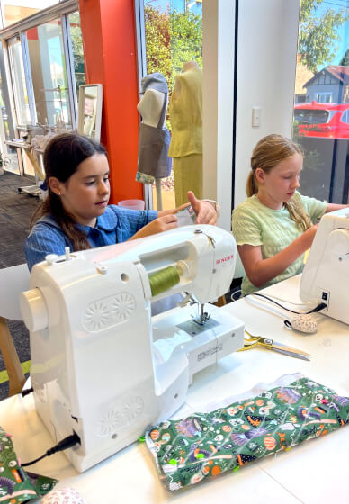 School Holiday Sewing Class: Bear Bag