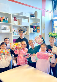 School Holiday Sewing Workshop: Zipped Bag and Scrunchies