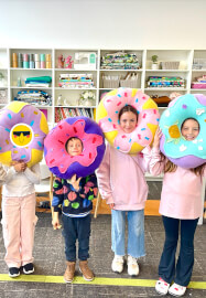 School Holiday Doughnut Cushion Sewing Workshop