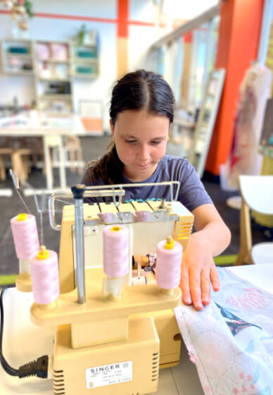 School Holiday Doughnut Cushion Sewing Workshop