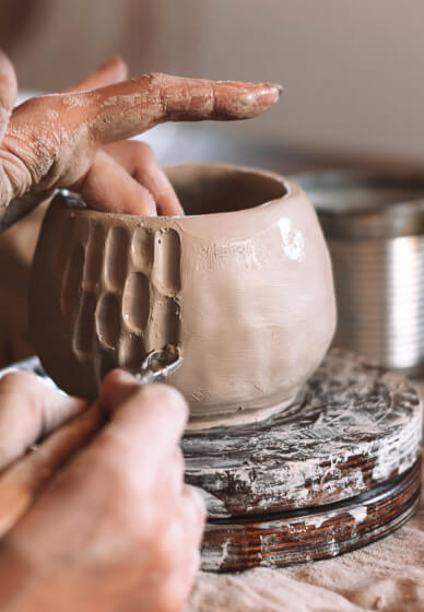 School Holiday Student Pottery Wheel One-week Course