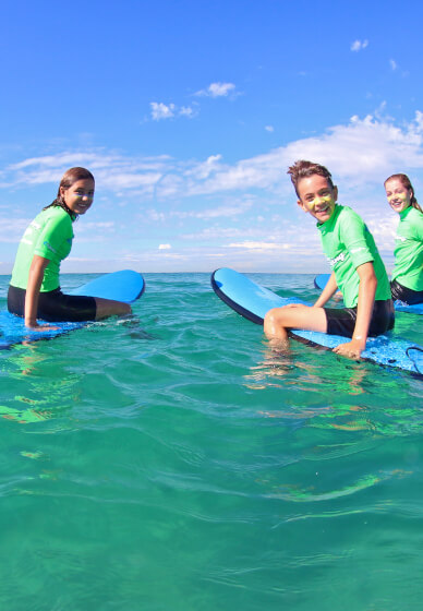 School Holiday Surfing Class for Kids