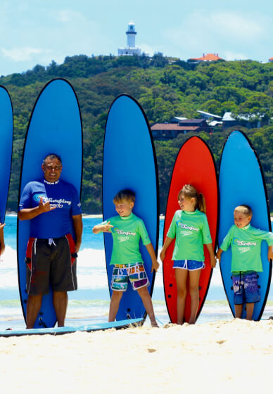 School Holiday Surfing Class for Kids