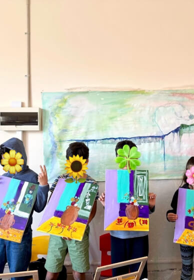 School Holiday Tapestry, Print and Painting Workshop, Ages 5-12