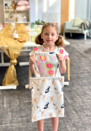 School Holiday Tote Bag Sewing Class