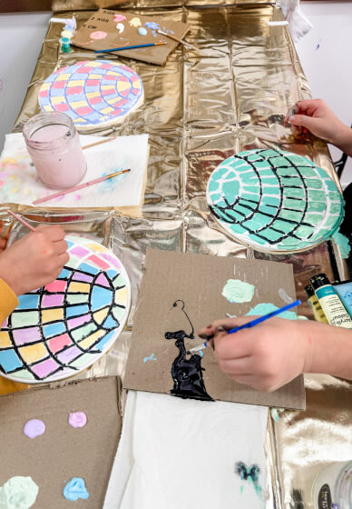 School Holiday Workshop: Shiny Disco Ball