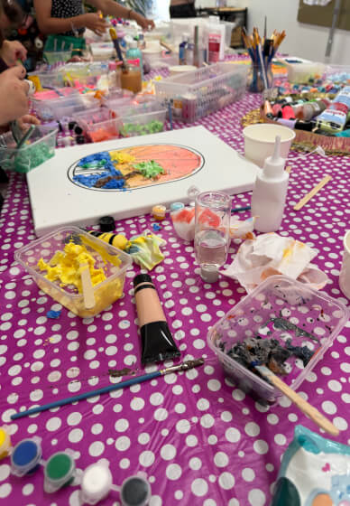 School Holiday Workshop: Textured Paper Art