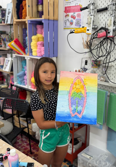 School Holiday Workshop: Textured Paper Art