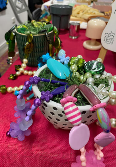 School Holiday Workshop: Upcycled Beaded Forever Plants