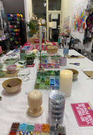 School Holiday Workshop: Upcycled Beaded Forever Plants