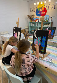 School Holidays Acrylic Painting Workshop: Meow