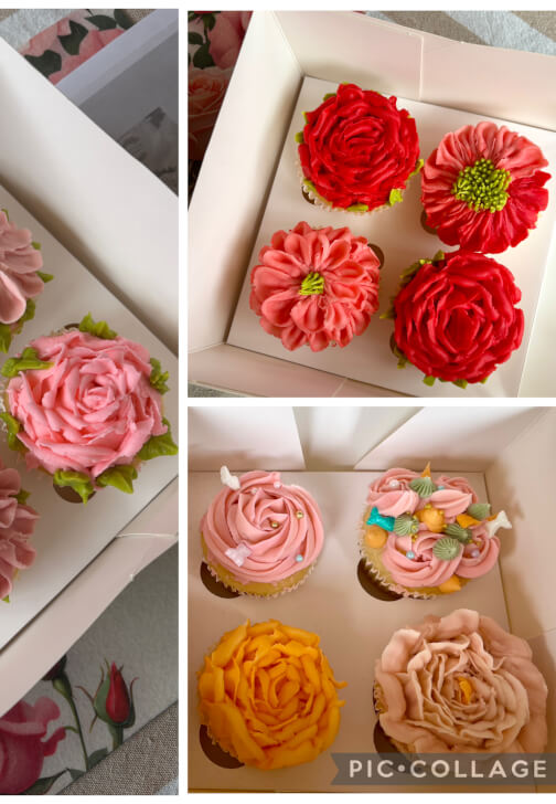School Holidays Floral Cupcakes Workshop