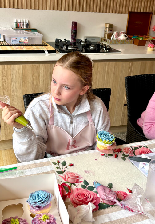 School Holidays Floral Cupcakes Workshop